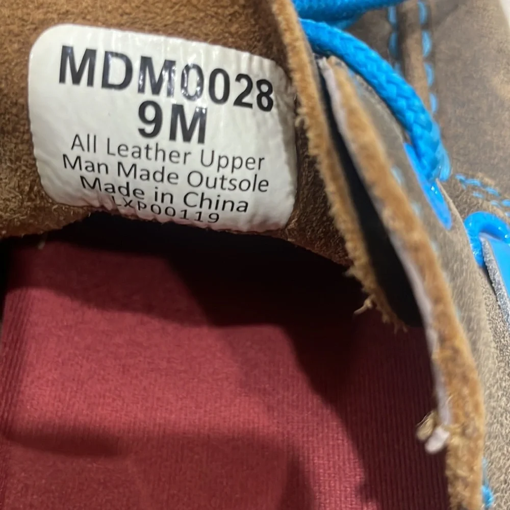 Twisted X Men’s Boat‎ Shoe Driving Moc Sz 9